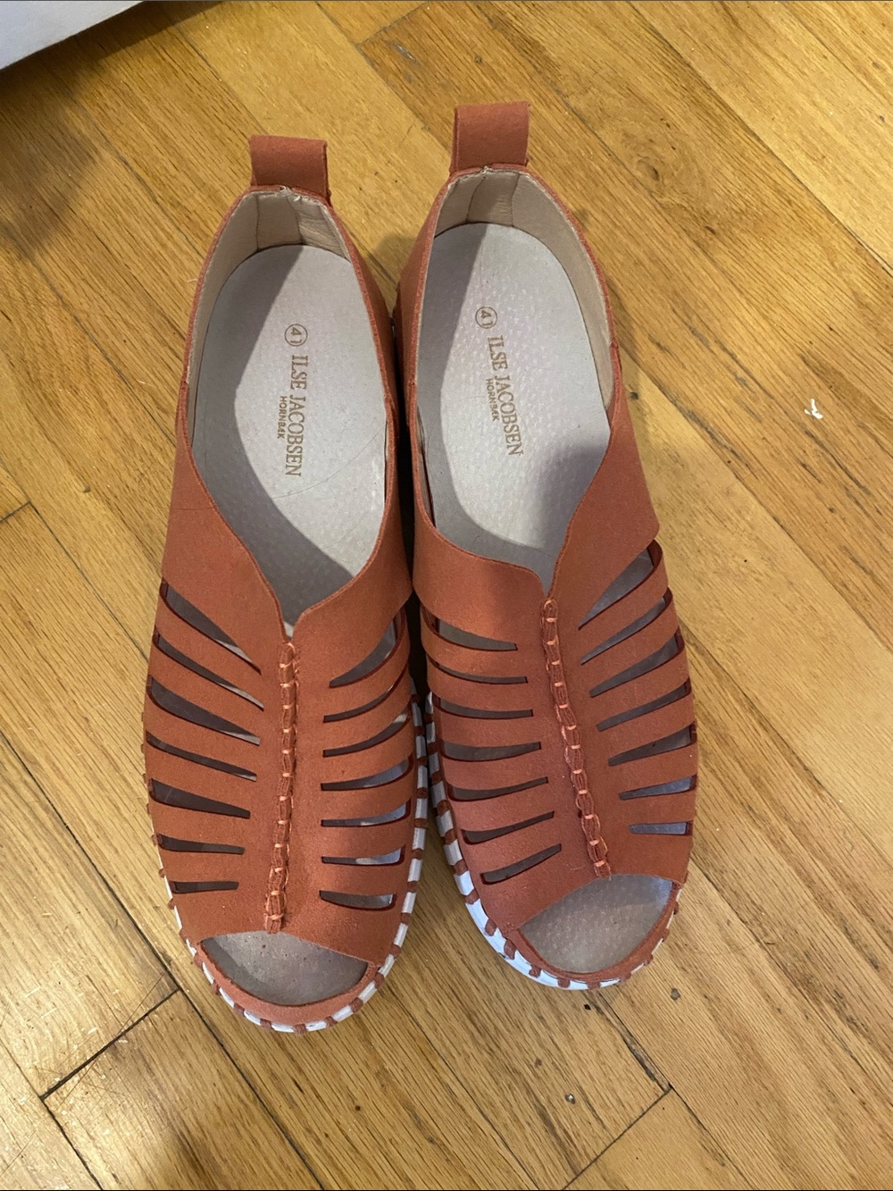 Ilse Jacobsen Suede Sandals. Sz. 41.
